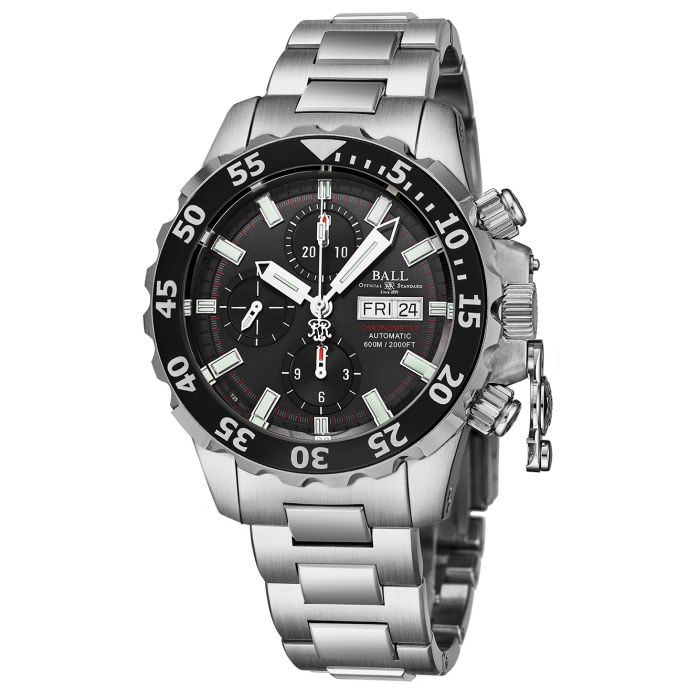Ball Engineer Hydrocarbon Chronograph Men's Watch DC3026A-SC-BK Ball Engineer Hydrocarbon Chronograph Men's Watch DC3026A-SC-BK