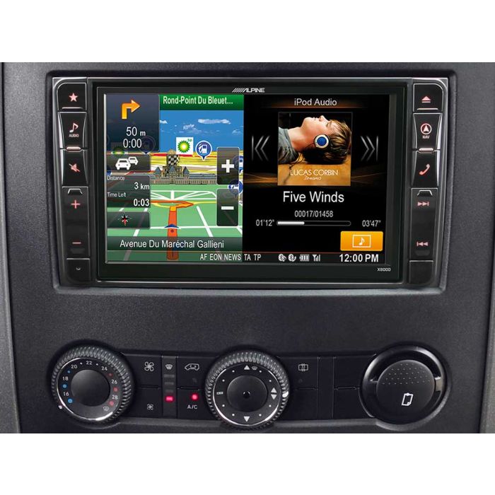 Alpine X800D-S906 for Mercedes Alpine X800D-S906 for Mercedes