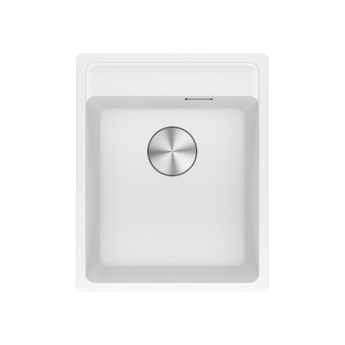 Franke Maris MRG 610-37A 41x51 ar Push-Knob Ventili Balts (114.0658.256)
