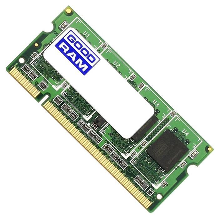 Goodram 8GB DDR3 SODIMM 1600MHz CL11 1.5V (GR1600S364L11/8G) Goodram 8GB DDR3 SODIMM 1600MHz CL11 1.5V (GR1600S364L11/8G)