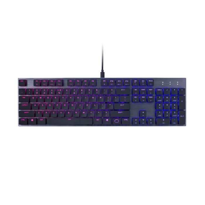 Cooler Master SK650 Cherry MX Red Low Profile Switches US (SK-650-GKLR1-US)