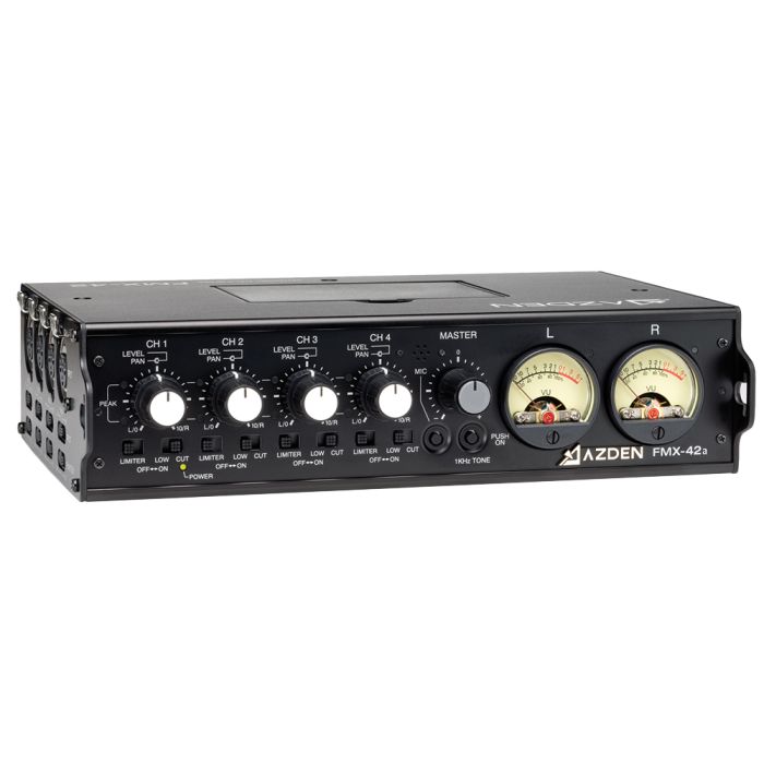 Azden FMX-42a 4 Channel Portable Mixer Azden FMX-42a 4 Channel Portable Mixer