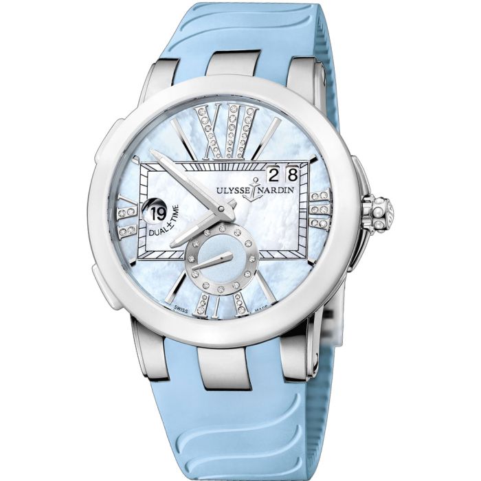 Ulysse Nardin Executive Dual Time Ladies Ladies Watch 243-10-3-393