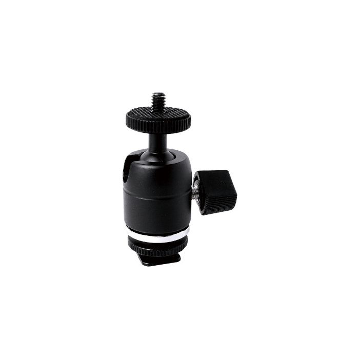 Kupo KS-CB03 Mini Ball Head with Hot Shoe Adapter Kupo KS-CB03 Mini Ball Head with Hot Shoe Adapter