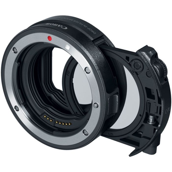 Canon Drop-In Filter Mount Adapter EF-EOS R With (C-PL) Filter Canon Drop-In Filter Mount Adapter EF-EOS R With (C-PL) Filter