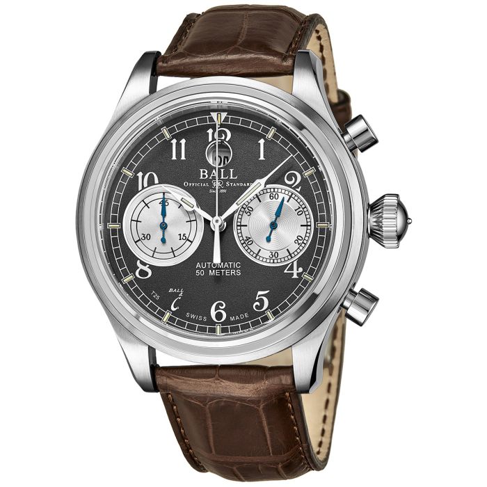 Ball Cannonball Chronograph Men's Watch CM1052D-L2FJ-GY Ball Cannonball Chronograph Men's Watch CM1052D-L2FJ-GY