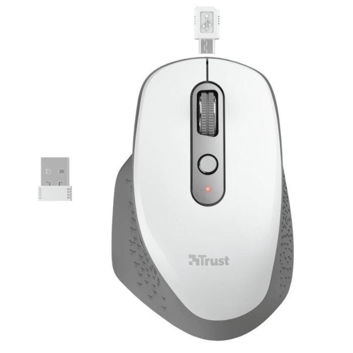 Trust USB Optical Wireless Mouse White (24035)