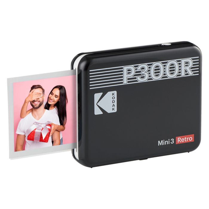 Kodak Printer Mini 3 Plus Retro Black (P300RB) Kodak Printer Mini 3 Plus Retro Black (P300RB)