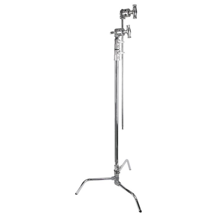 Kupo CT-40MK 40" Master C-Stand with Turtle Base Kit - Silver Kupo CT-40MK 40" Master C-Stand with Turtle Base Kit - Silver