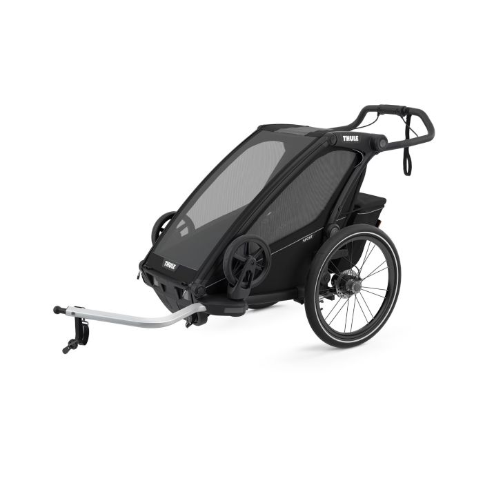 Thule Chariot Sport 1 Black on Black 10201021 Thule Chariot Sport 1 Black on Black 10201021