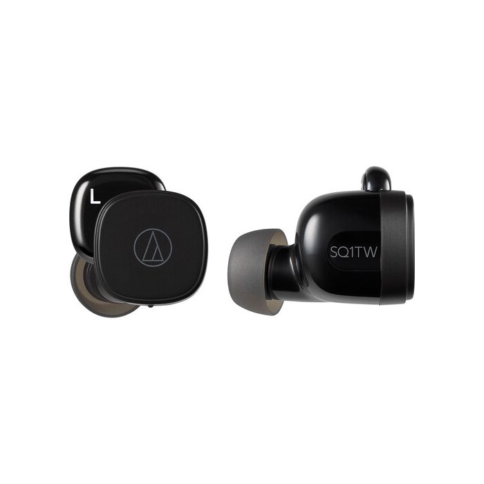 Audio-Technica ATH-SQ1TW Wireless Earbuds Black Audio-Technica ATH-SQ1TW Wireless Earbuds Black