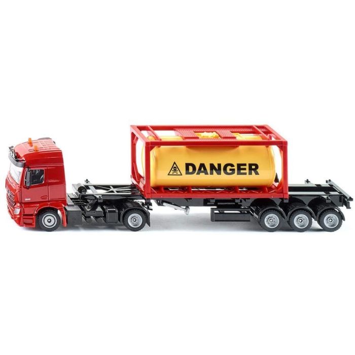 Siku Mercedes-Benz Truck with tank container (3922)