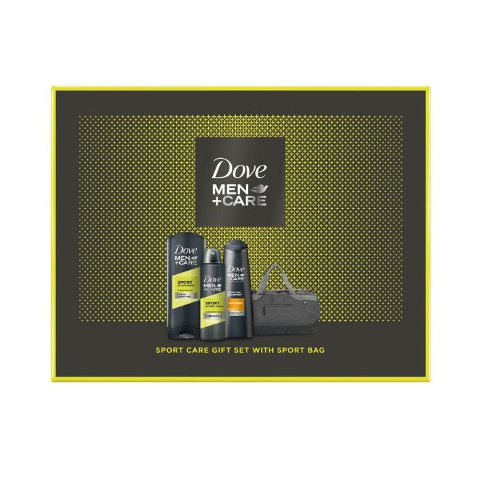 DOVE Men Set: Shower Gel + Deodorant + Shampoo + Sports Bag (8710847975301) DOVE Men Set: Shower Gel + Deodorant + Shampoo + Sports Bag (8710847975301)
