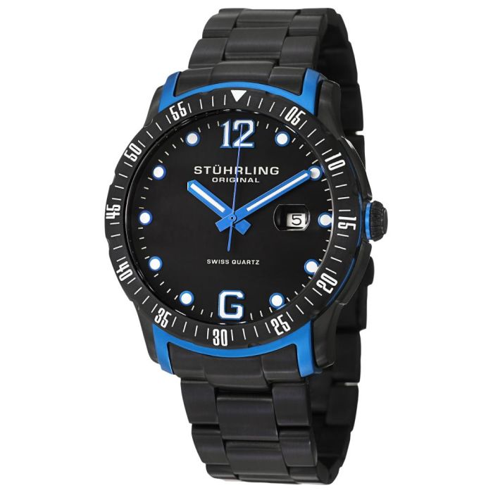 Stuhrling Aquadiver Men's Watch 421.335LB1 Stuhrling Aquadiver Men's Watch 421.335LB1