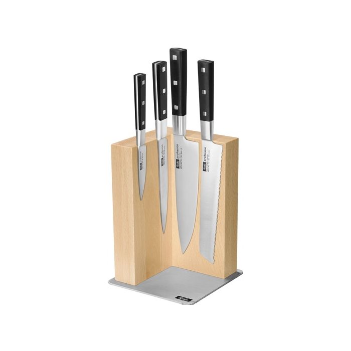 Fissler Profession 5 piece Knife Block Set (8801504001) Fissler Profession 5 piece Knife Block Set (8801504001)