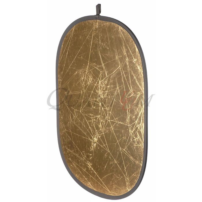 Quadralite Collapsible Reflector Silver-Gold 120x180cm Quadralite Collapsible Reflector Silver-Gold 120x180cm