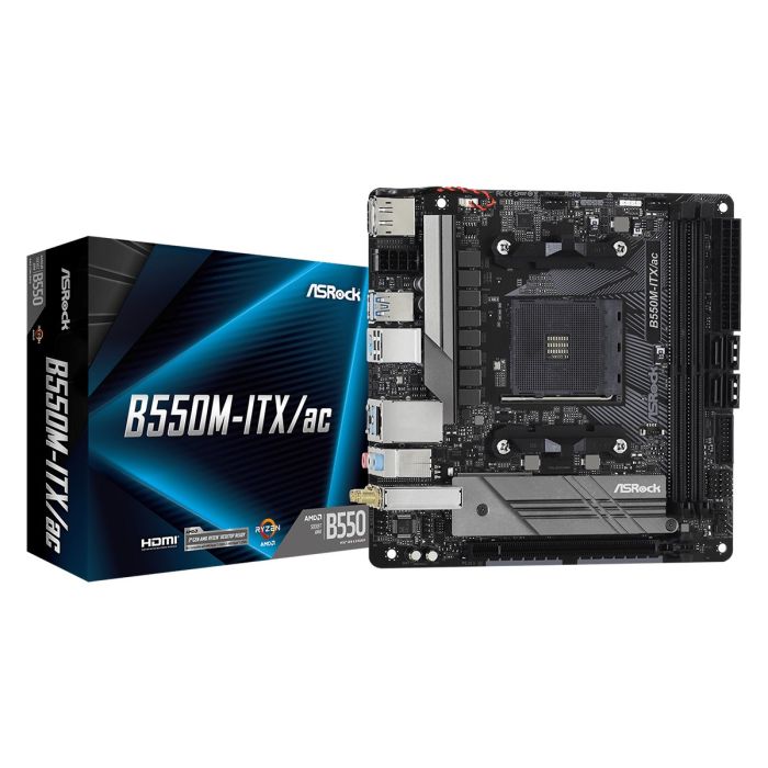 ASRock B550M-ITX/ac AM4 ASRock B550M-ITX/ac AM4
