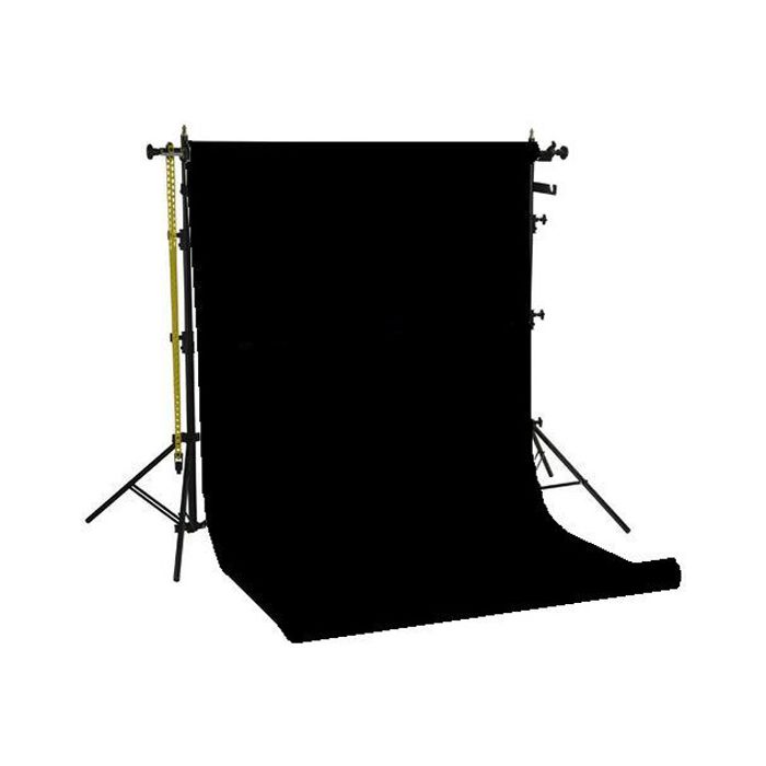 Falcon Eyes Background System SPK-1Z With 1 Roll Black 1.35x11m Falcon Eyes Background System SPK-1Z With 1 Roll Black 1.35x11m
