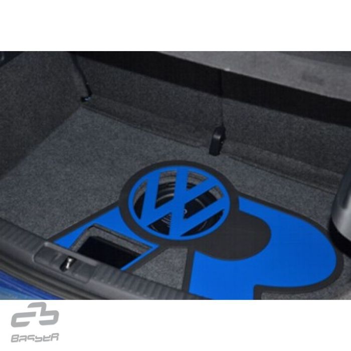 Basser VW Scirocco (10''/25cm) Subwoofer Enclosure - Floor Basser VW Scirocco (10''/25cm) Subwoofer Enclosure - Floor