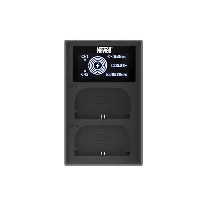 Newell FDL-USB-C Dual-channel Charger for LP-E6 Newell FDL-USB-C Dual-channel Charger for LP-E6