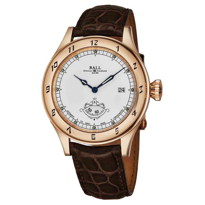 Ball Trainmaster Automatic Men's Watch NM1098D-PGLCJWH Ball Trainmaster Automatic Men's Watch NM1098D-PGLCJWH