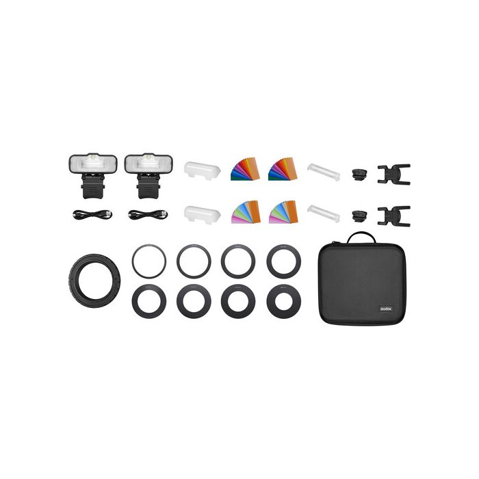 Godox 2x MF-12 Macro Flash Kit K2