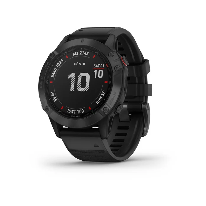 Garmin fenix 6 Pro - black with black band - Standard (010-02158-02) Garmin fenix 6 Pro - black with black band - Standard (010-02158-02)