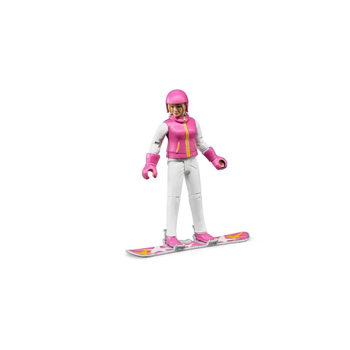 Bruder Snowboarder (female) with accessories (60420) Bruder Snowboarder (female) with accessories (60420)