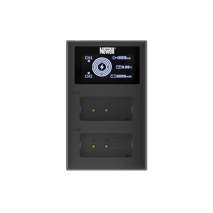 Newell FDL-USB-C Dual-channel Charger for LP-E17 Newell FDL-USB-C Dual-channel Charger for LP-E17
