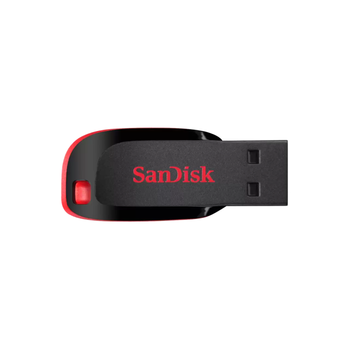 SanDisk Cruzer Blade USB 2.0 Flash Drive 16GB Black/Red (SDCZ50-016G-B35) SanDisk Cruzer Blade USB 2.0 Flash Drive 16GB Black/Red (SDCZ50-016G-B35)