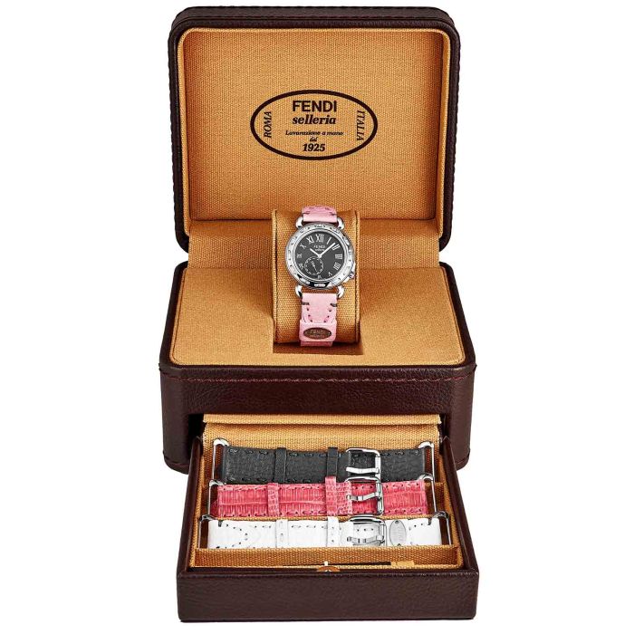 Fendi Selleria 3 Additional Straps Set With Ladies Watch F81031DCH/SET8 Fendi Selleria 3 Additional Straps Set With Ladies Watch F81031DCH/SET8