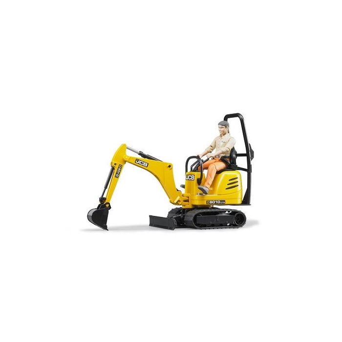 Bruder JCB Micro Excavator 8010 CTS and Man (62002) Bruder JCB Micro Excavator 8010 CTS and Man (62002)