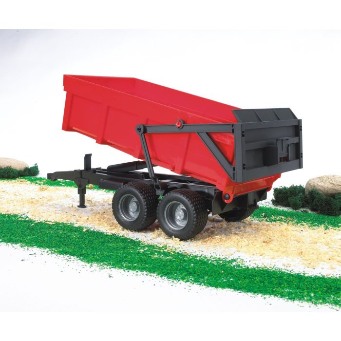 Bruder Tipping Trailer Red (02211) Bruder Tipping Trailer Red (02211)