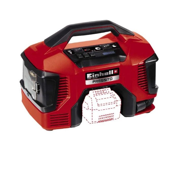 Einhell 4020460 air compressor 21 l/min 90 W AC/Battery Einhell 4020460 air compressor 21 l/min 90 W AC/Battery