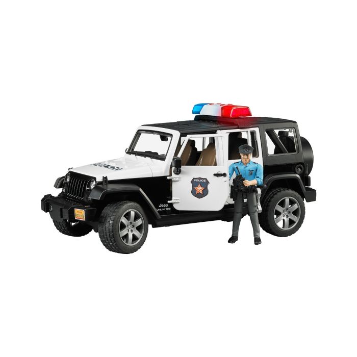 Bruder Jeep Wrangler Unlimited Rubicon Police Vehicle (02526) Bruder Jeep Wrangler Unlimited Rubicon Police Vehicle (02526)