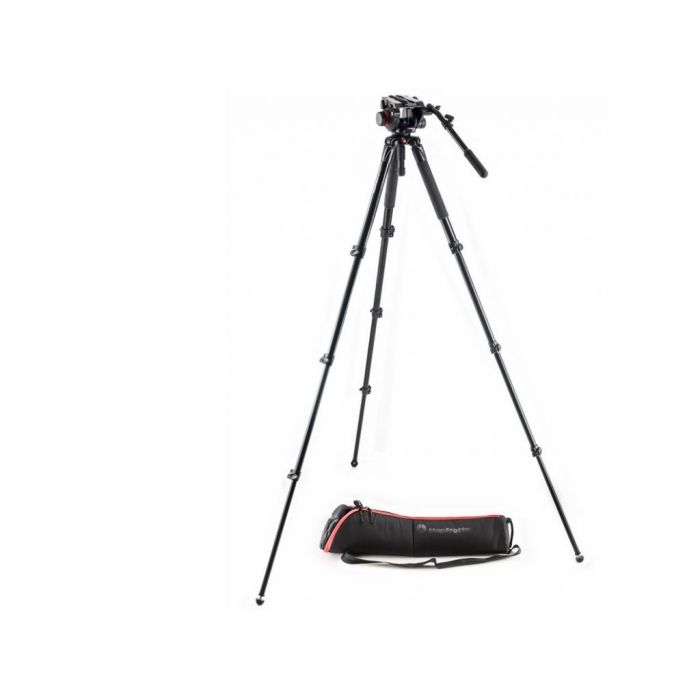 Manfrotto 535AQ + Head 504HD + Bag (MVK504AQ) Manfrotto 535AQ + Head 504HD + Bag (MVK504AQ)