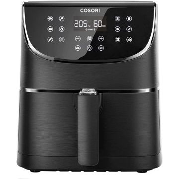 Cosori Air Fryer 5.5L XXL 1700W Black with Digital LED Touch Screen 11 Programmes (CP158-AF)