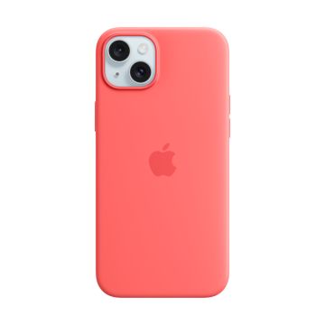Apple iPhone 15 Silicone Case with MagSafe Guava MT0V3