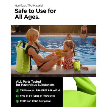 Spigen Aqua Shield WaterProof Dry Bag 20L + 2L A630, cactus green (AMP06027)