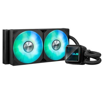 ASUS PRIME LC 240 ARGB AIO Water Cooler - 240 mm, black (90RC0111-B0EAY0)