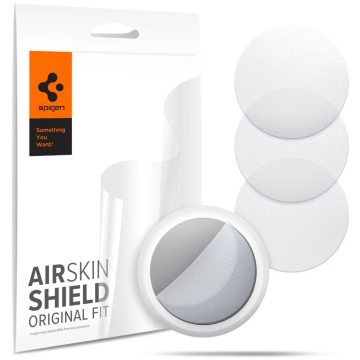 Spigen AirSkin Shield HD 4 Pack, clear - Apple AirTag (AFL03151)