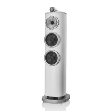 Bowers & Wilkins Floorstanding Speaker 804 D4, White, 1Pc