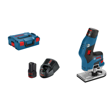 Bosch GKF 12V-8, 2x3.0Ah, ACC L-Boxx (06016B0000)