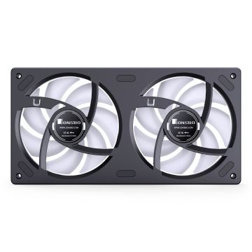 Jonsbo ZB-240 Fan, Reverse Blade, PWM, ARGB - 240mm, black (ZB-240BR)
