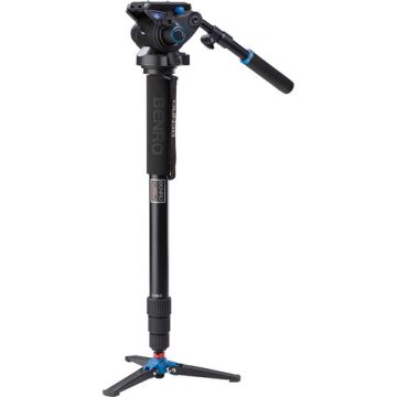 Benro Aluminum Monopod with S6 Head A48TDS6