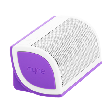 Nyne Mini Bluetooth Speaker Purple/White