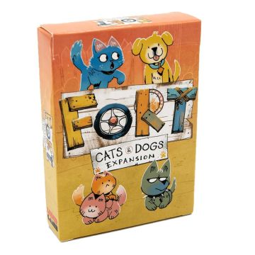 Leder Games Fort: Cats & Dogs Expansion (EN)