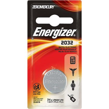 Energizer CR2032 Lithium Batteries (1 pack)
