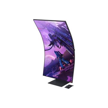 SAMSUNG Odyssey Ark, 139,7cm (55-inch), 165Hz, FreeSync, 4K, HDR10, VA - 4x HDMI (LS55BG970NUXEN)