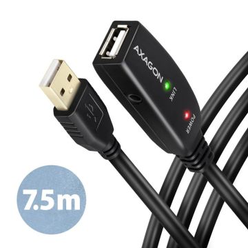 Axagon USB 2.0 A-M to A-F Active Cable 7m ADR-207 (ADR-207)